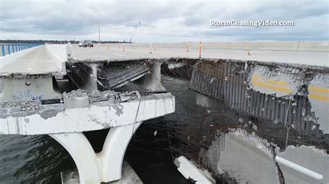 catastrophic implosion of a bridge